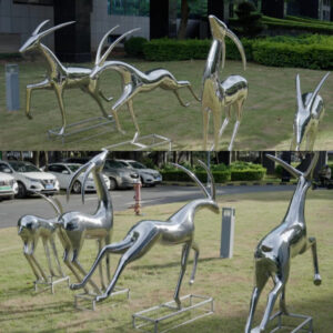 Metal Animal Sculptures