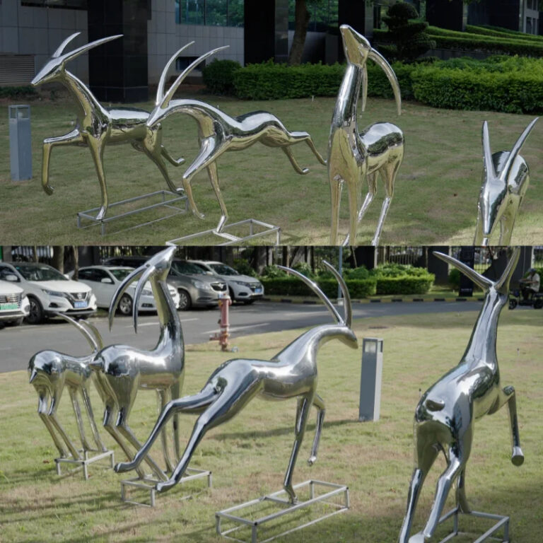 Metal Animal Sculptures