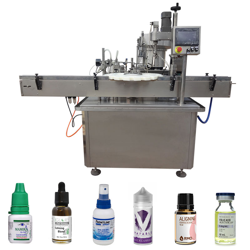 Tube Filling Capping Machines