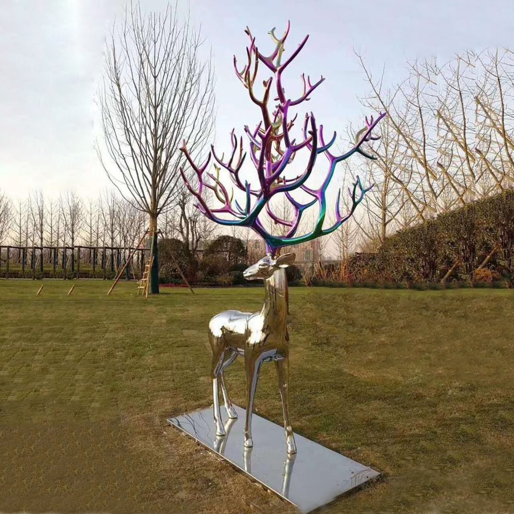 lawn deer statues