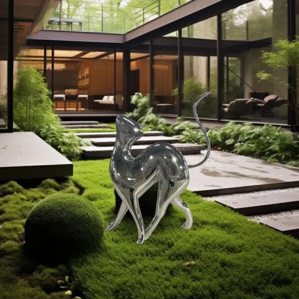 Stainless Steel Animal Sculptures