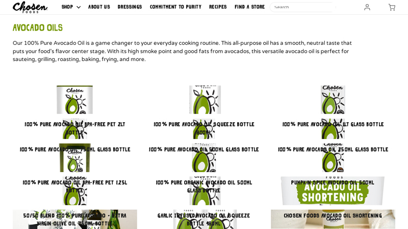 100% Pure Avocado Oil