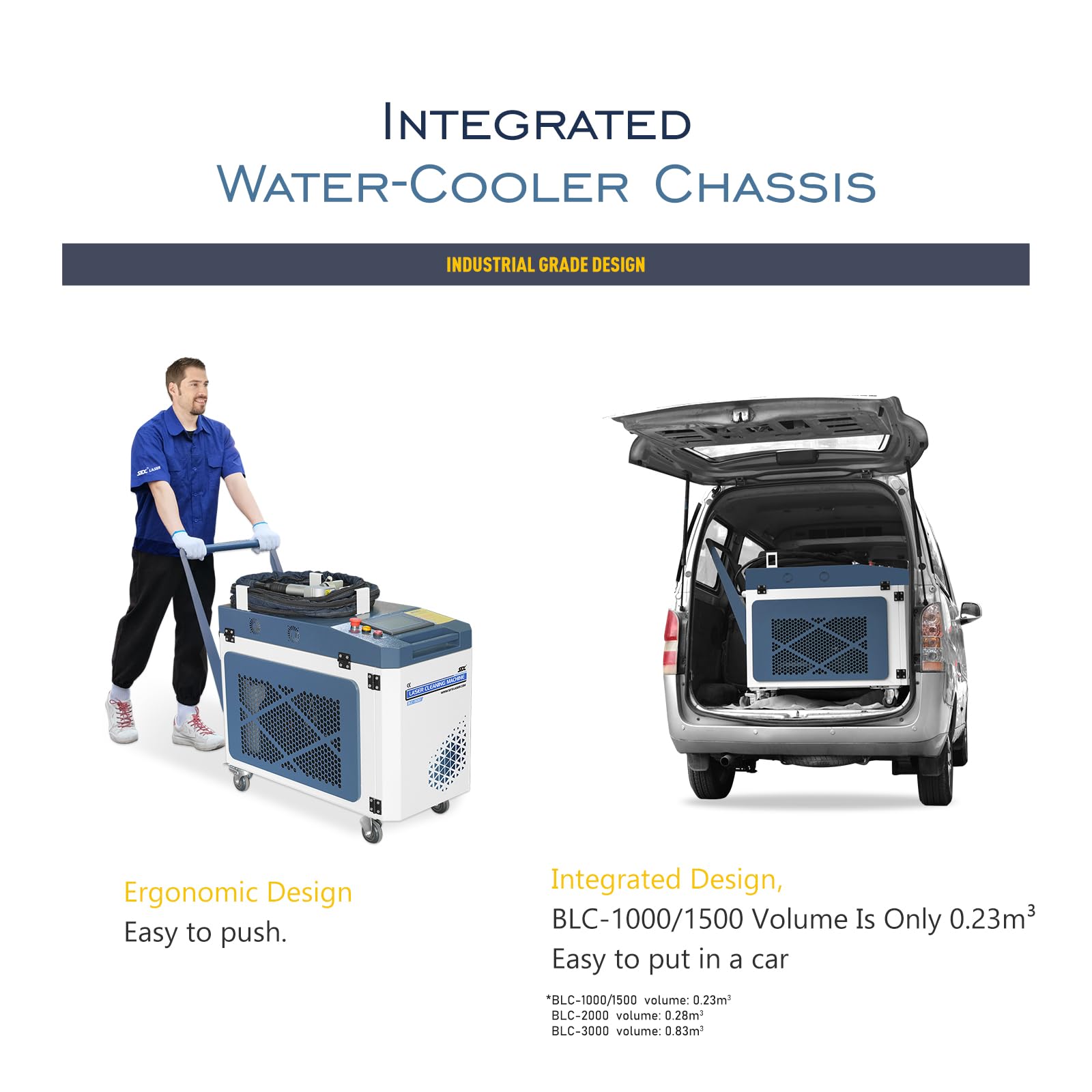 2000W Continuous Wave Laser Cleaning Machine