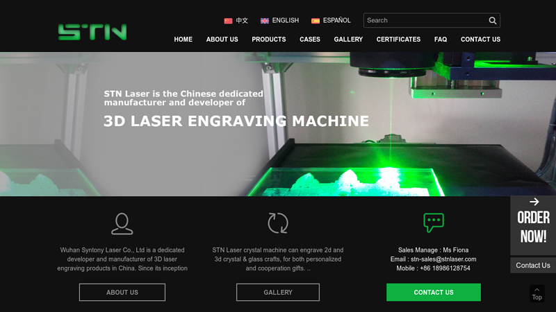 3D Glass Crystal Laser Engraving Machine Supplier in China ...