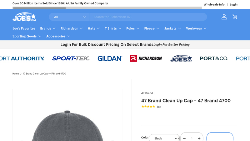 47 Brand 4700 Clean Up Cap