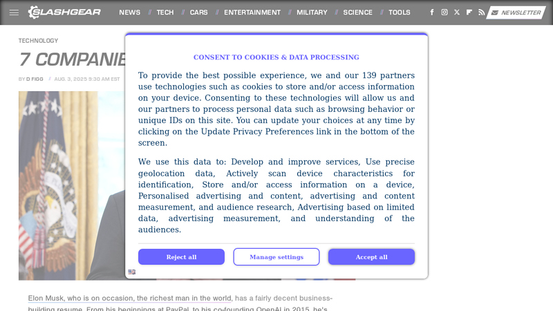 7 Companies Owned By Elon Musk