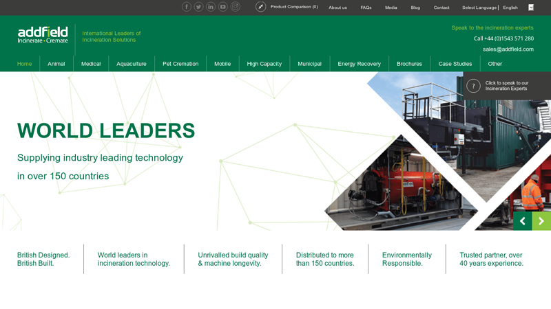 Addfield: World Leaders in Incinerators
