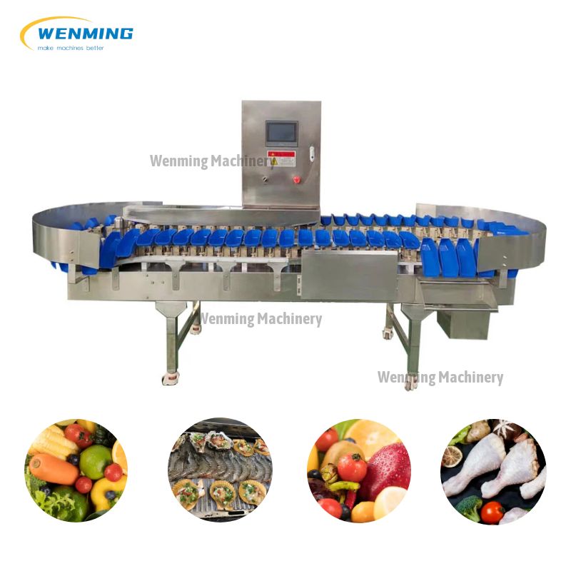 Illustrative example of apple sorting machine from Google Search