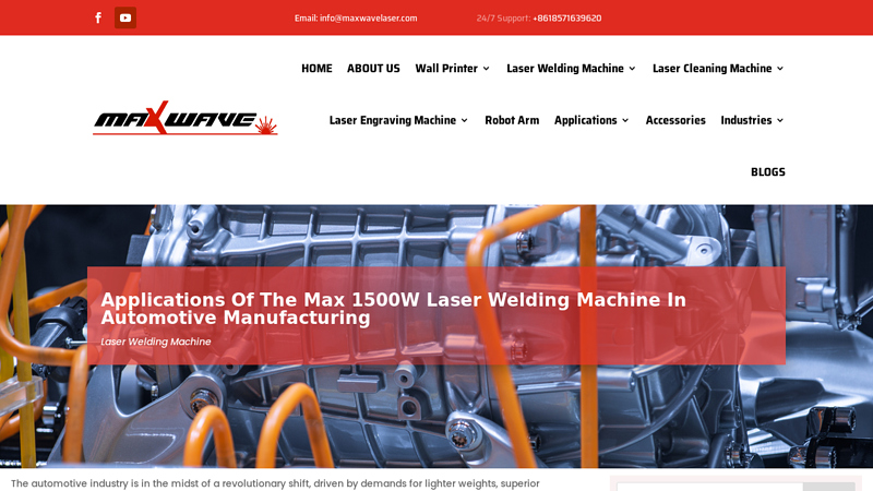 Applications Of The Max 1500W Laser Welding Machine In ...