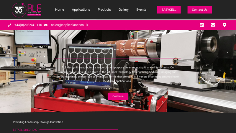 Applied Laser Engineering