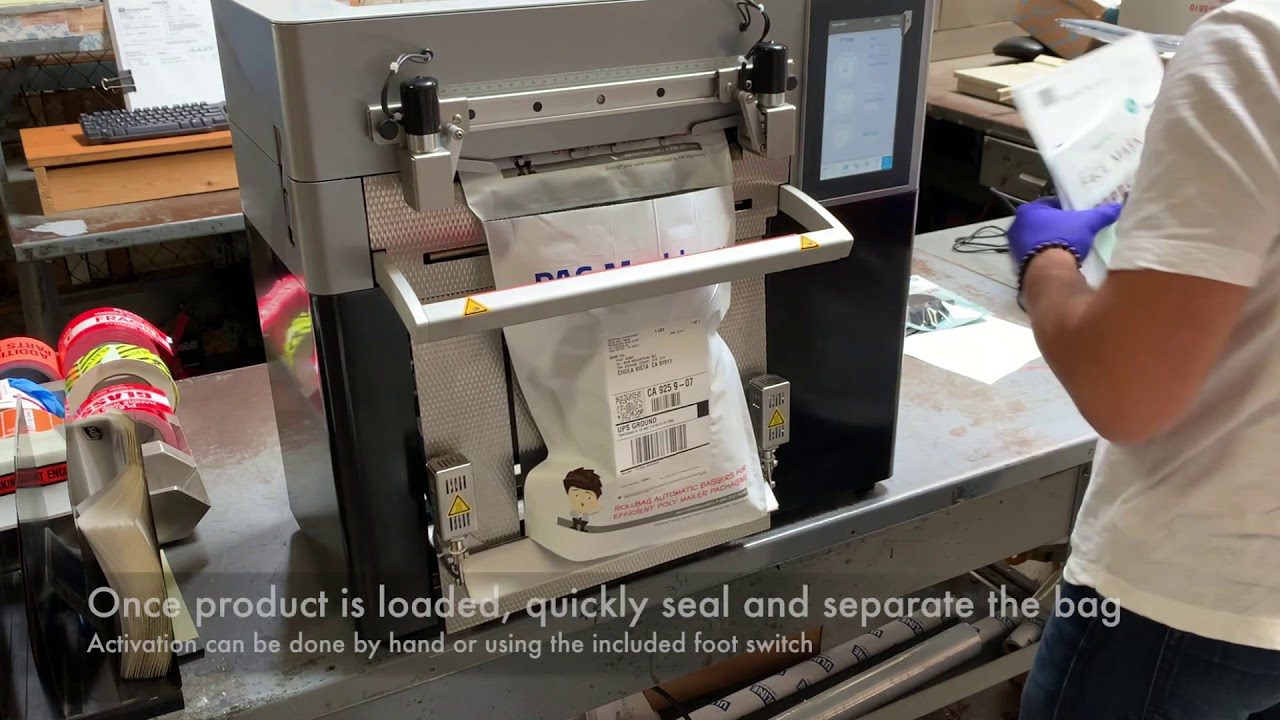 Illustrative example of auto sealing machine from Google Search