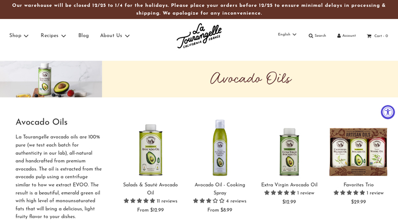 Avocado Oils