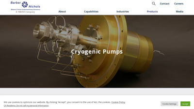 Cryogenic Pumps | Barber-Nichols