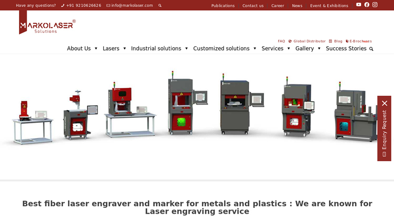 Best fiber laser engraver and marker for metals and plastics