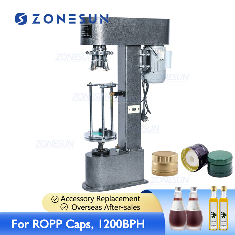Illustrative example of bottle capping machine from Google Search