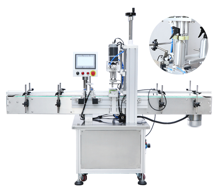 Illustrative example of bottle capping machine from Google Search