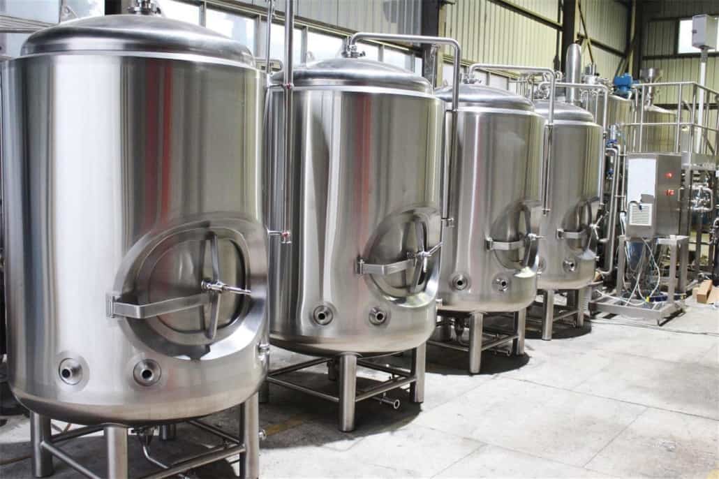 Illustrative example of bright beer tank from Google Search