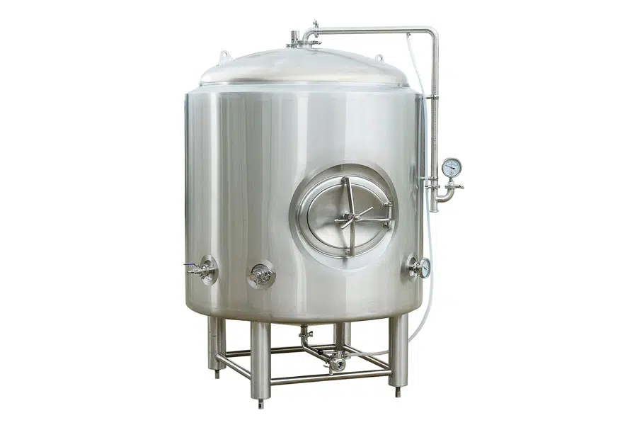 Illustrative example of bright beer tank from Google Search