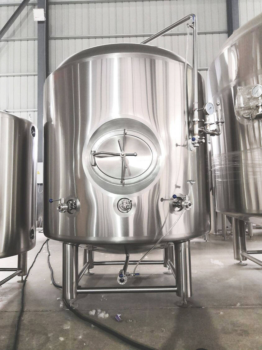 Illustrative example of bright beer tank from Google Search
