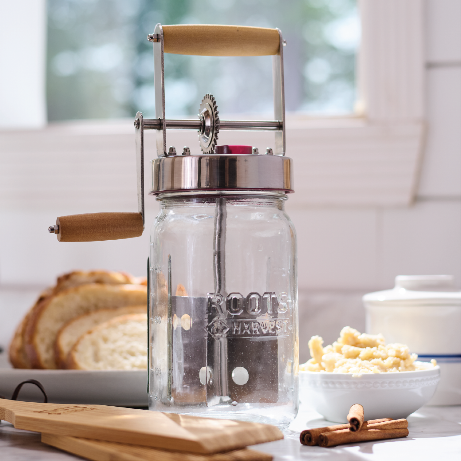 Illustrative example of butter churner from Google Search