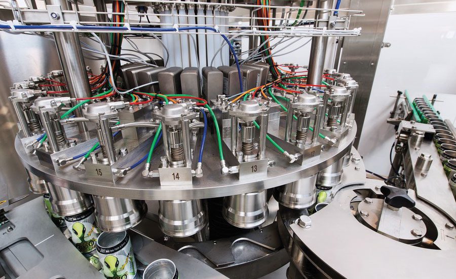 Illustrative example of can filling equipment from Google Search