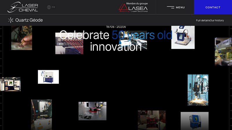 Célébrons 50 ans d'innovation par Laser Cheval