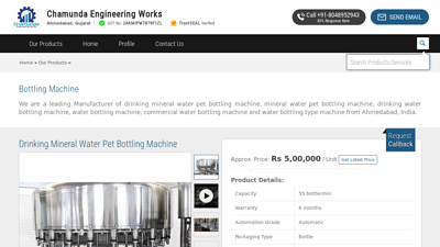 Drinking Mineral Water Pet Bottling Machine