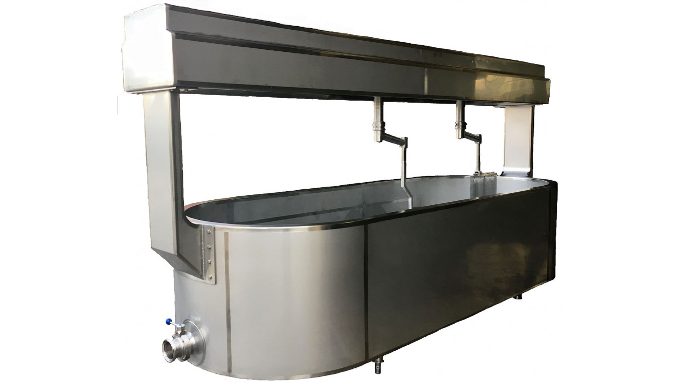 Illustrative example of cheese vat from Google Search