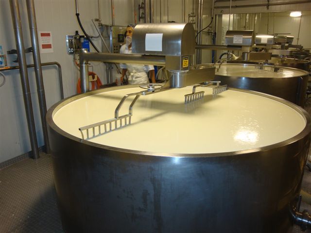 Illustrative example of cheese vat from Google Search