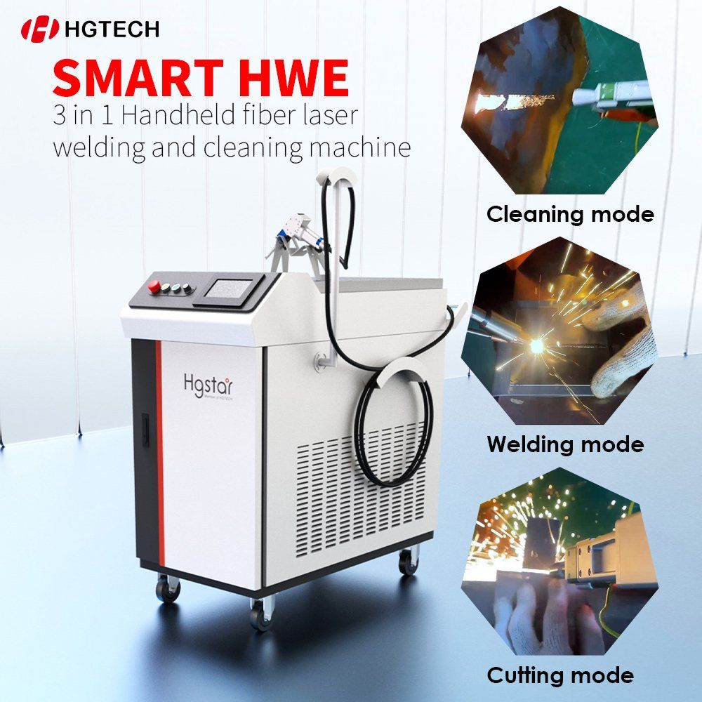China 3 in 1 Laser Welder Cutter Cleaner Factory Manufacturer