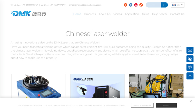 Chinese laser welder Manufacturer & Supplier in China