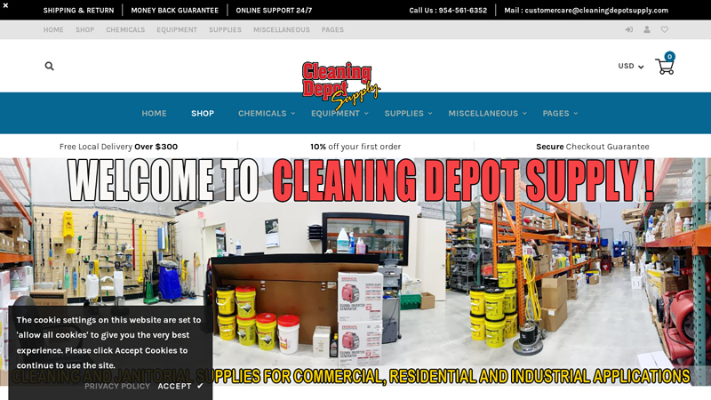 Cleaning Depot Supply