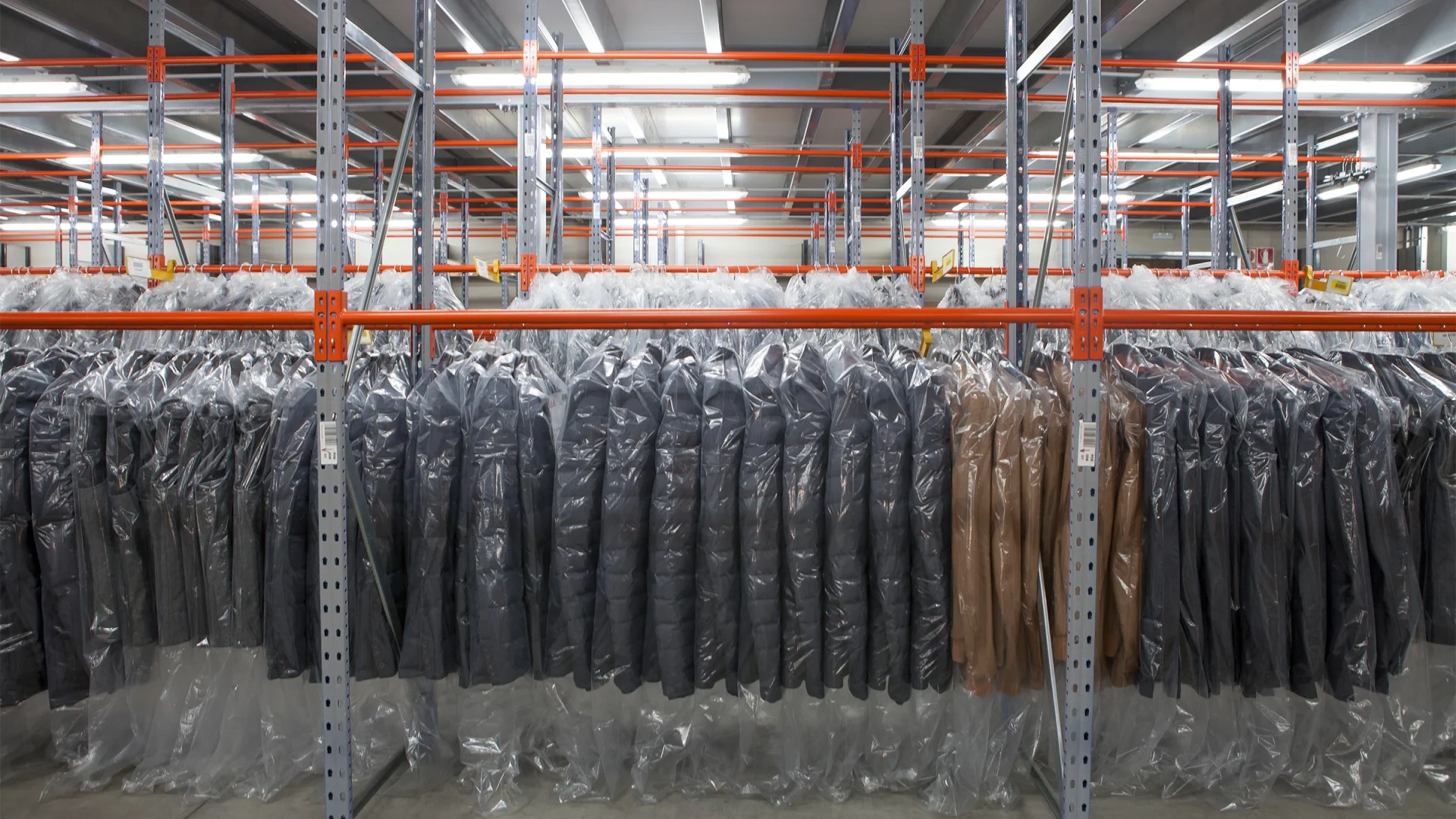 Clothing and Garment Warehouse Storage