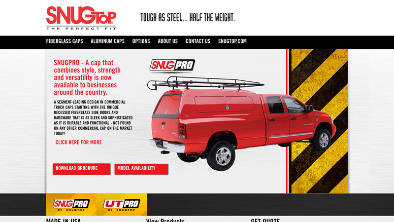 Commercial Camper Shells, Toppers, Fiberglass Caps, Aluminum ...