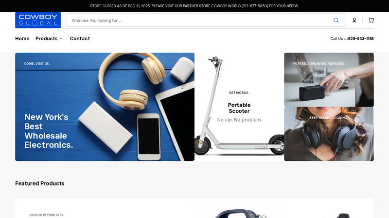 COWBOY GLOBAL ELECTRONICS WHOLESALE