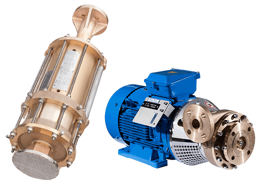 Illustrative example of cryogenic centrifugal pump from Google Search