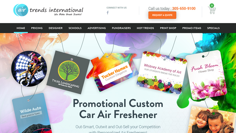 Custom Air Fresheners in Bulk