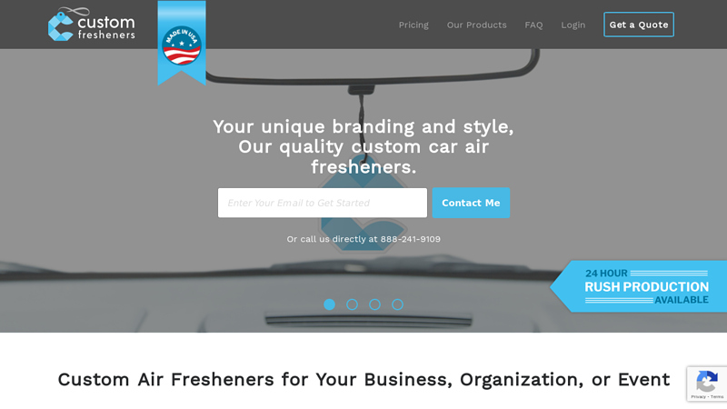 Custom Car Air Fresheners