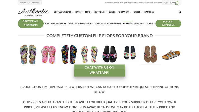 Custom Flip Flop for Your Brand