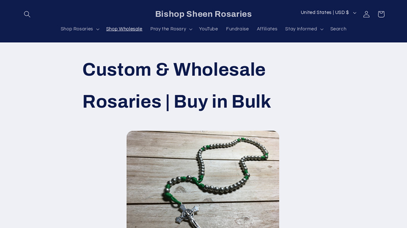 Custom & Wholesale Rosaries