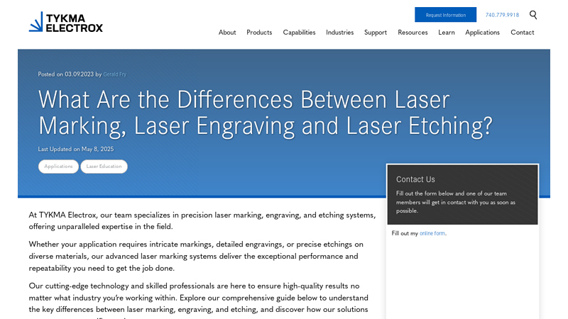 Differences Between Laser Marking, Laser Engraving and Laser ...