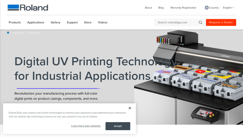 Digital UV Printing Technology