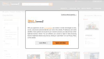 Depalletizer - All industrial manufacturers - DirectIndustry