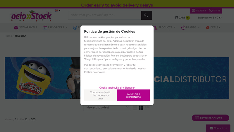 Distributor Wholesale Hasbro Toys