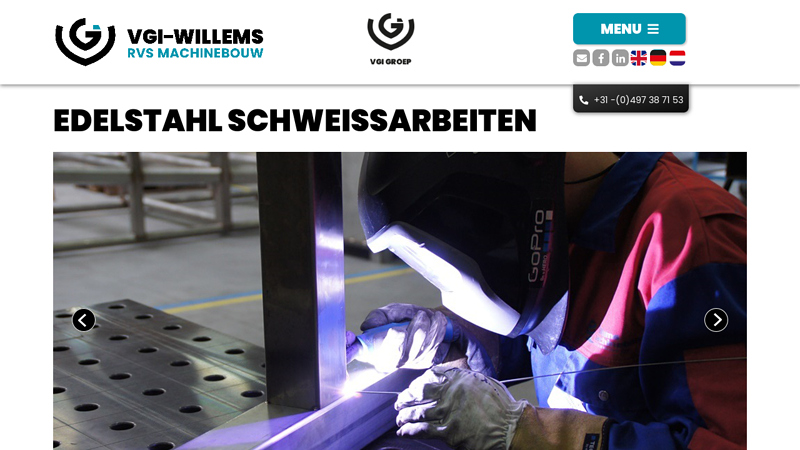 Edelstahl Schweißarbeiten