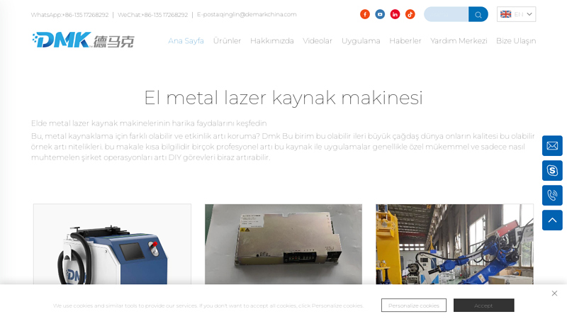 El metal lazer kaynak makinesi Manufacturer & Supplier in China ...