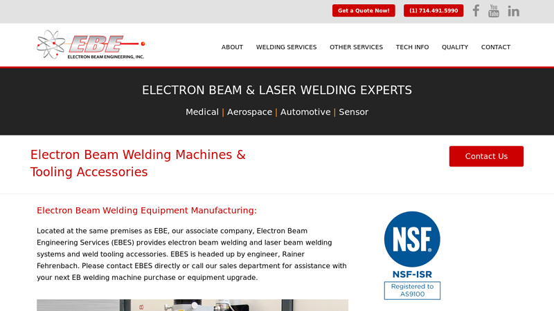 Electron Beam Equipment