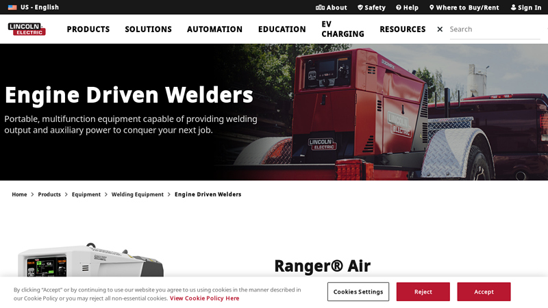 Engine Driven Welders