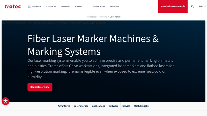 Fiber Laser Marker Machines & Marking Systems