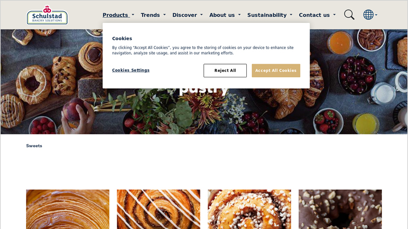 Frozen pastries wholesale